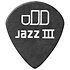 482R135 Tortex Pitch Black Jazz III 1,35 mm Sachet de 72 Dunlop