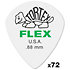 466R088 Tortex Flex Jazz III XL 0,88 mm Sachet de 72 Dunlop