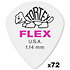 466R114 Tortex Flex Jazz III XL 1,14 mm Sachet de 72 Dunlop