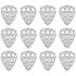 467RTEX Teckpick Standard Textured Sachet de 12 Dunlop