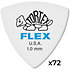 456R100 Tortex Flex Triangle 1,00 mm Sachet de 72 Dunlop