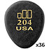 477R204 Jazztone Round Tip Sachet de 36 Dunlop