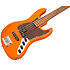 MetroExpress Hybrid PJ Candy Apple Orange Metallic Touche Palissandre Sadowsky