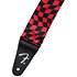 Wavy Checkerboard Poly Red Fender