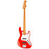 MetroExpress Vintage JJ Candy Apple Red 4 Cordes Touche Érable Sadowsky