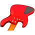 MetroExpress Vintage JJ Candy Apple Red 4 Cordes Touche Érable Sadowsky