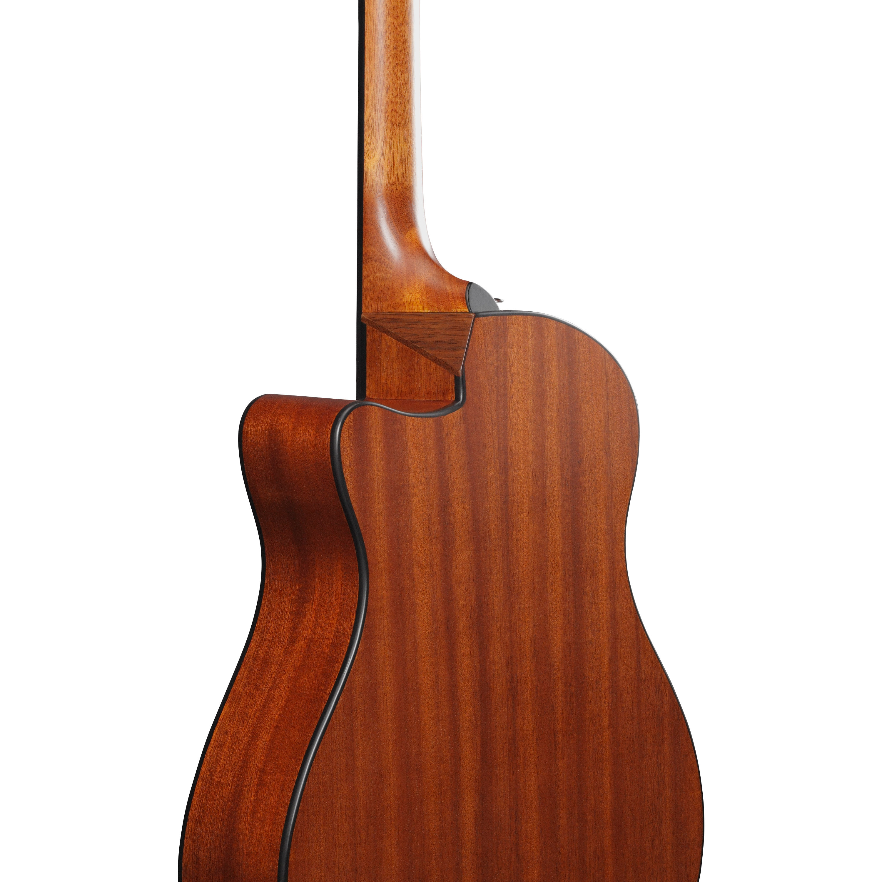 Ibanez AAM50CE-CRO Coral Red Burst Open Pore - Guitare folk électro ...