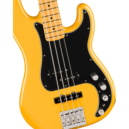 Player II Modified Active Precision Bass Maple Sunshine Yellow Fender