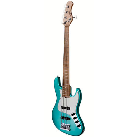 MetroExpress Vintage JJ Sage Green Metallic 5 Cordes Érable Sadowsky