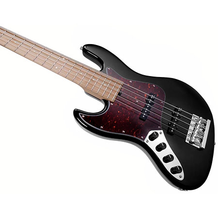MetroExpress Vintage JJ Black Pearl 5 Cordes Érable Gaucher Sadowsky