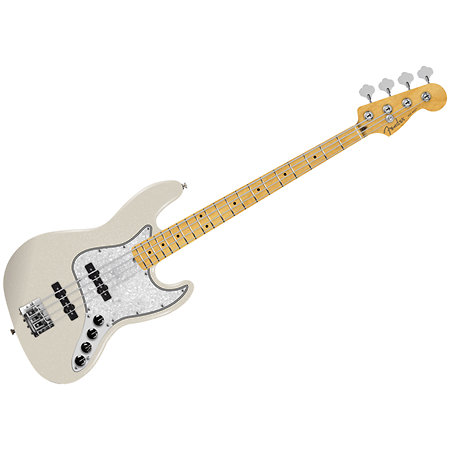 Player II Modified Active Jazz Bass Maple Olympic Pearl Fender