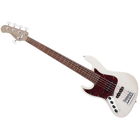 MetroExpress Vintage JJ Olympic White 5 Cordes Palissandre Gaucher Sadowsky