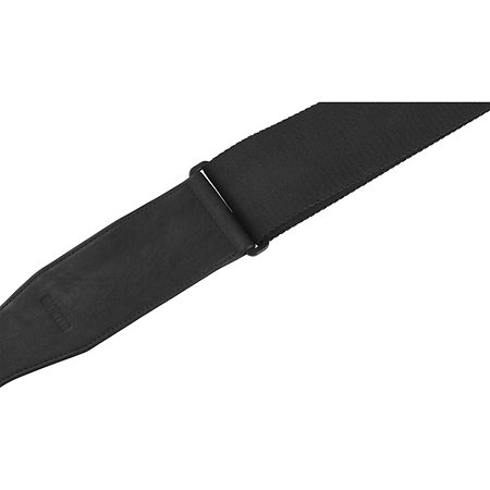 Bass Strap en nylon logo doré Black Sadowsky