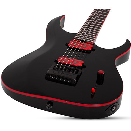 Sunset 6 Evertune EX Bariton Red Dawn Schecter