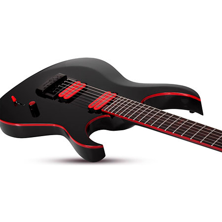 Sunset 6 Evertune EX Bariton Red Dawn Schecter