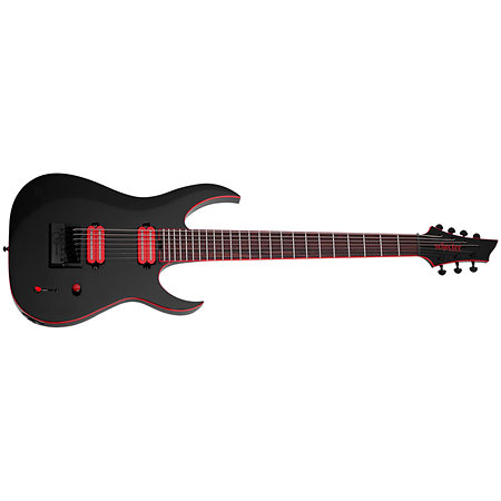 Sunset 7 Evertune Bariton Red Dawn Schecter