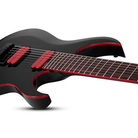 Sunset 7 Evertune Bariton Red Dawn Schecter