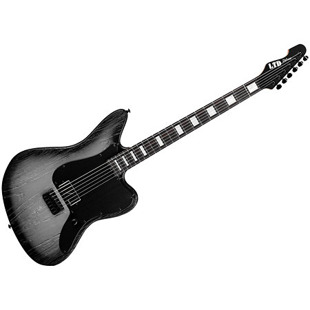 LTD Deluxe XJ-1 B HT Baritone Silver Blast