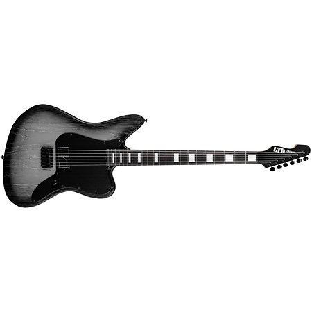 LTD Deluxe XJ-1 B HT Baritone Silver Blast
