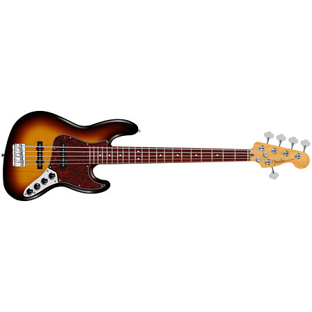 Fender Player II Modified Active Jazz Bass V Rosewood 3 Color Sunburst