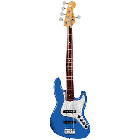 Player II Modified Active Jazz Bass V Rosewood Electric Blue Fender