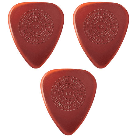Dunlop 510P130 Primetone Standard Grip 1,30 mm Sachet de 3