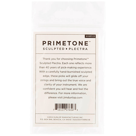 510P130 Primetone Standard Grip 1,30 mm Sachet de 3 Dunlop