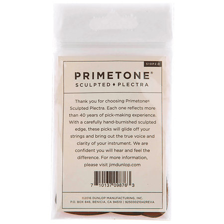 510P200 Primetone Standard Grip 2,00 mm Sachet de 3 Dunlop