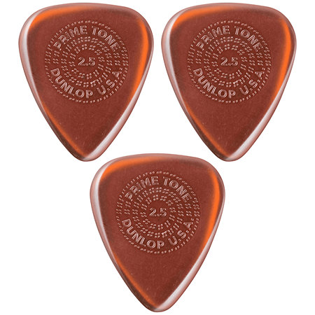 Dunlop 510P250 Primetone Standard Grip 2,50 mm Sachet de 3