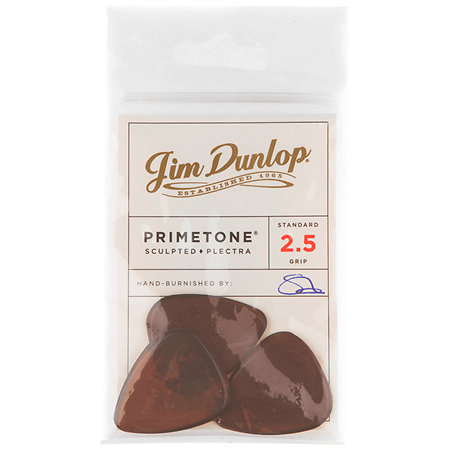510P250 Primetone Standard Grip 2,50 mm Sachet de 3 Dunlop