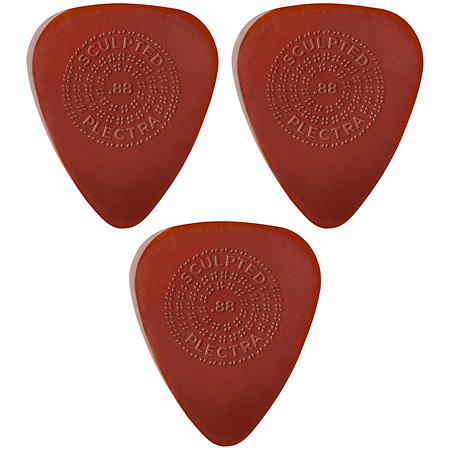Dunlop 510P88 Primetone Standard Grip 0,88 mm Sachet de 3