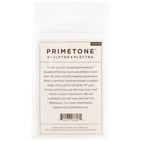 510P88 Primetone Standard Grip 0,88 mm Sachet de 3 Dunlop