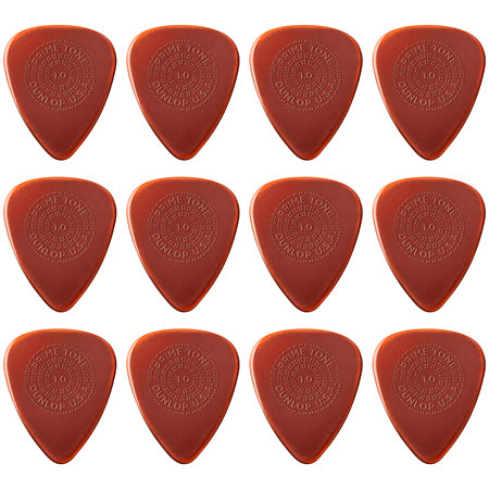 Dunlop 510R100 Primetone Standard Grip 1,00 mm Sachet de 12