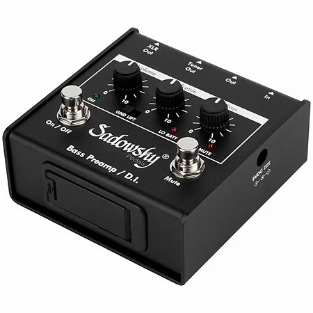 SBP-1 Pédale de préampli basse avec DI Sadowsky