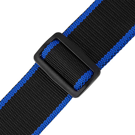 M8POLY-BKB Sangle en polypropylène 50,8 Black/Blue Levy s