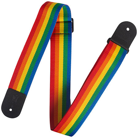 Levy s M8POLY-RNB Sangle en polypropylène 5,08 cm Rainbow