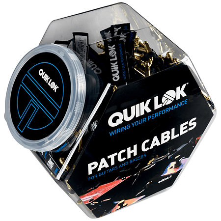 Quik Lok Mélange de 65 câbles patch de longueurs différentes