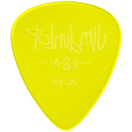 Dunlop 486RXH Gels Yellow Extra Heavy Sachet de 72