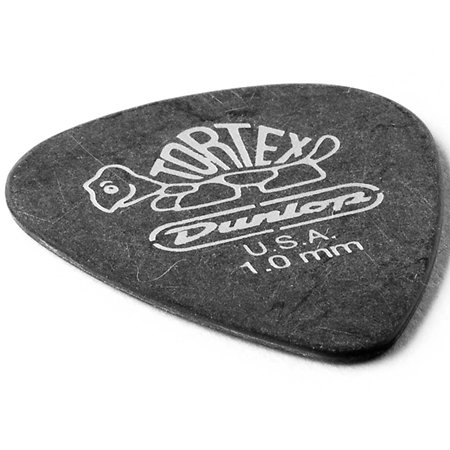 488R100 Tortex Pitch Black 1,00 mm Sachet de 72 Dunlop