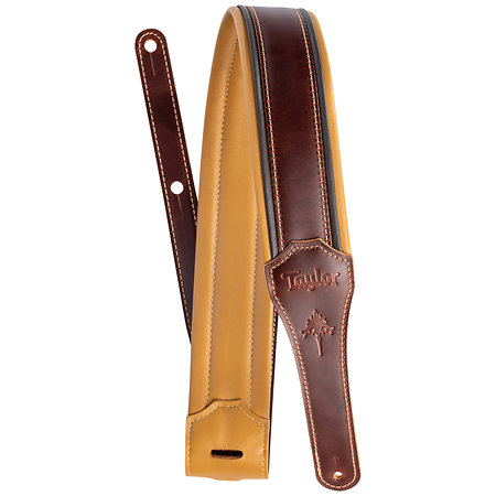 Taylor 4116-25 Ascension Strap Cordovan Leather 2.5" Cordovan Black Butterscotch