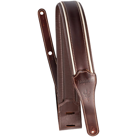 4108-25 Century Strap Cordovan Leather 2.5" Cordovan/Cream/Cordovan Taylor
