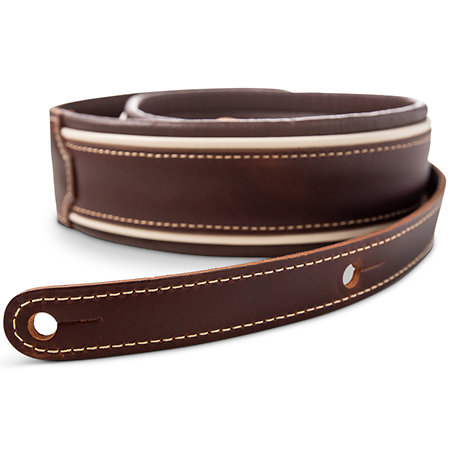 4108-25 Century Strap Cordovan Leather 2.5" Cordovan/Cream/Cordovan Taylor
