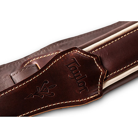 4108-25 Century Strap Cordovan Leather 2.5" Cordovan/Cream/Cordovan Taylor