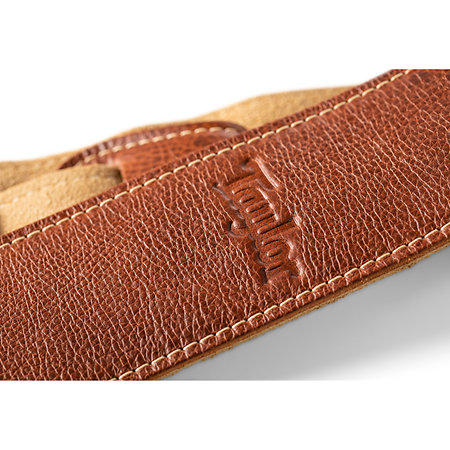 4100-25 Strap Med Brown Leather Suede Back 2.5" Taylor