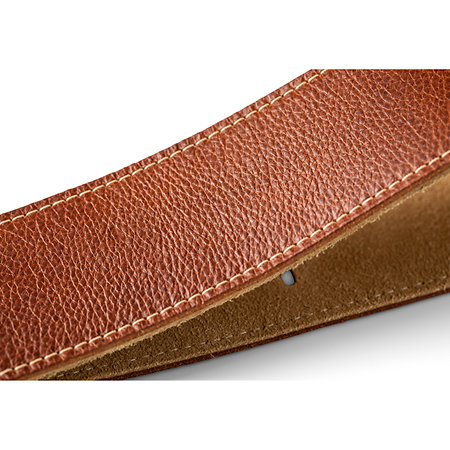 4100-25 Strap Med Brown Leather Suede Back 2.5" Taylor