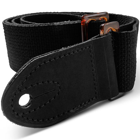 Taylor 4013-20 GS Mini Strap Blk Cotton 2" Amber Buckle