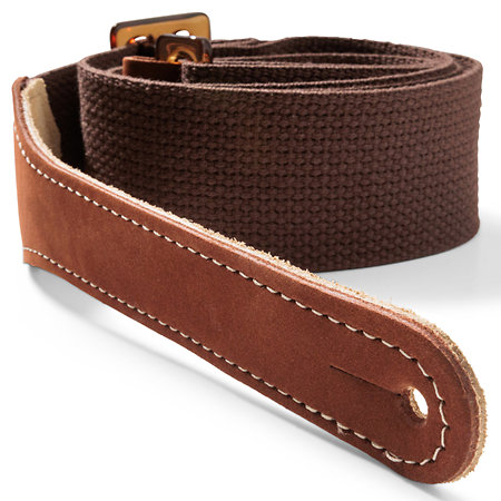 Taylor 4012-20 GS Mini Strap Choc Brn Cot,2" Amb Buckle