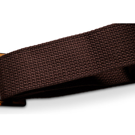 4012-20 GS Mini Strap Choc Brn Cot,2" Amb Buckle Taylor