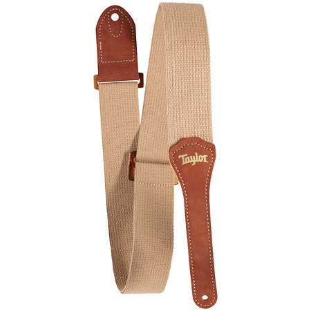 Taylor 4011-20 GS Mini Strap Tan Cotton 2" Amber Buckle