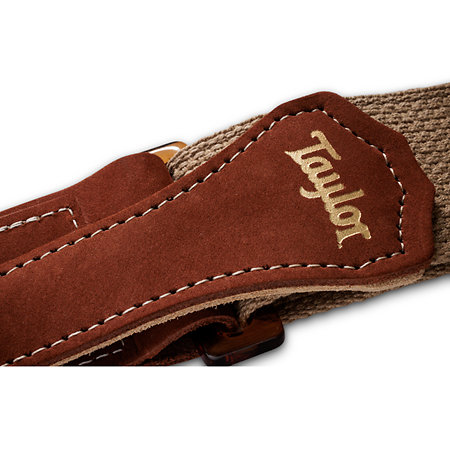 4011-20 GS Mini Strap Tan Cotton 2" Amber Buckle Taylor
